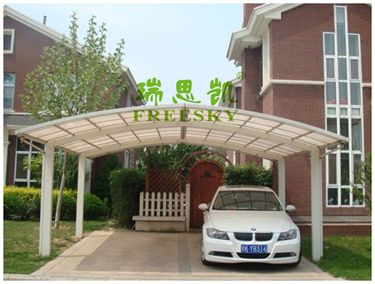 M型户外休闲车棚